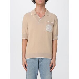 Balmain Polo Shirt Men Beige
